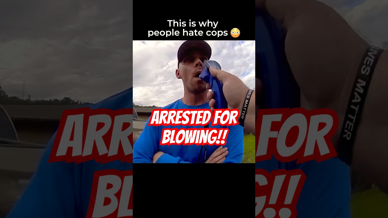 Bro Got Arrested For DUI While Sober! 🤯 #cops