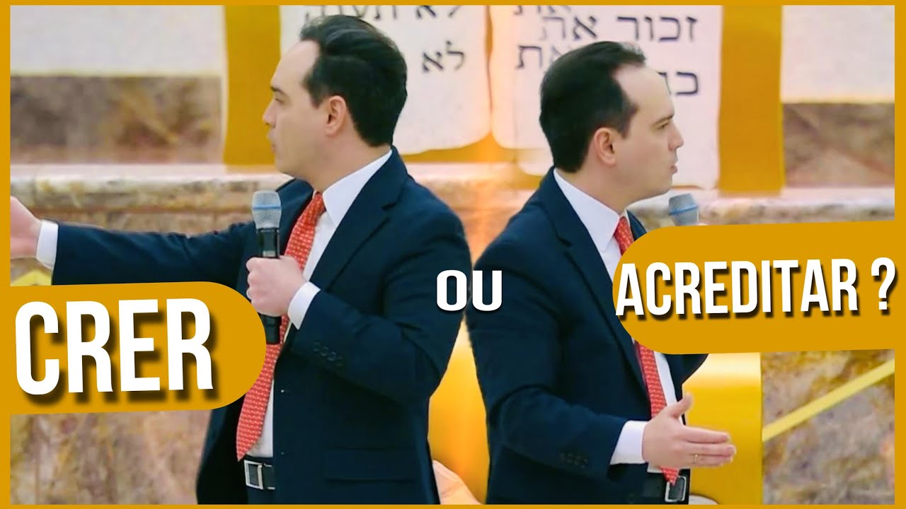 Crer ou Acreditar?
