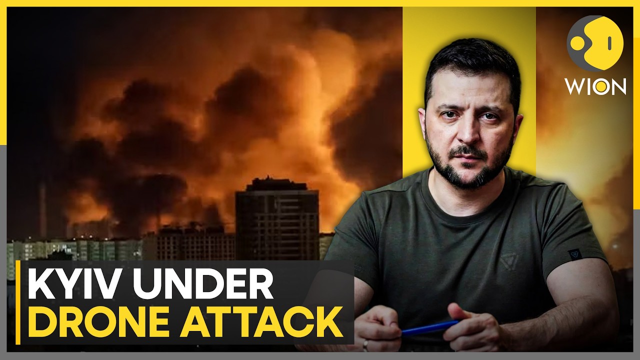 Russia-Ukraine War: Kyiv Under Massive Drone Attack As Explosions Rock Ukrainian Capital | WION