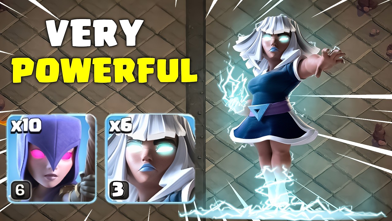 It,s CWL TIME | USE Th15 Electro Titan Witch Smash Attack Strategy | COC