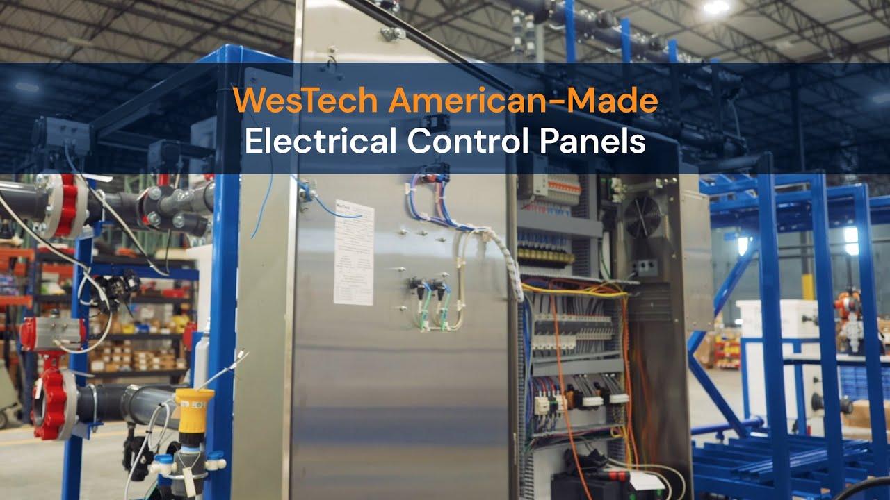 Custom-Built Electrical Control Panels: WesTech’s Precision Manufacturing in the USA