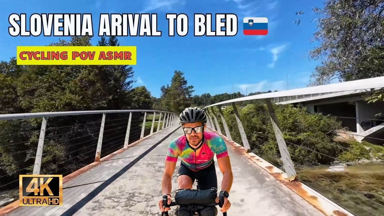 Slovenia 🇸🇮 Countryside to Iconic Bled🚴&zwj;♂️ ASMR Cycling POV Ride | Bikepacking Adventure 🌿