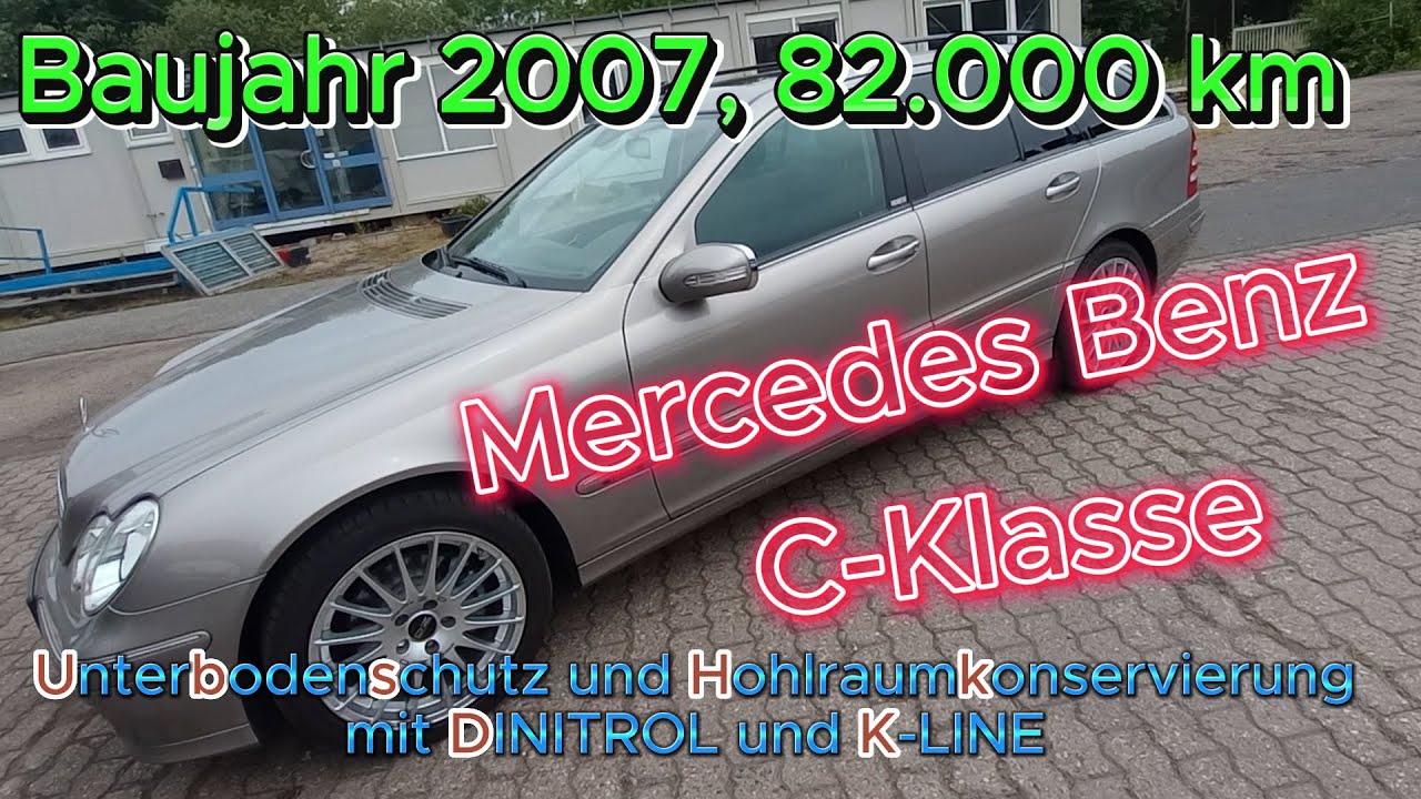 Mercedes Benz Youngtimer bekommt Unterbodenschutz und Hohlraumkonservierung