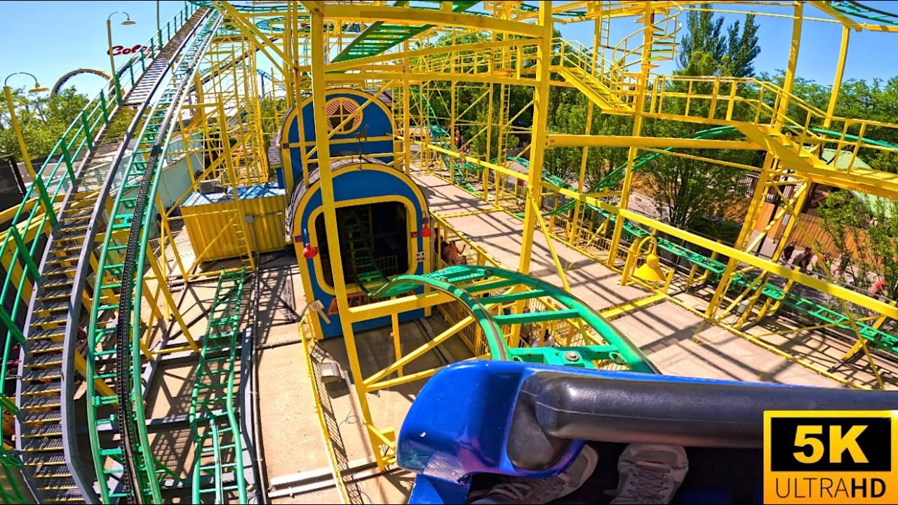 Wild Mouse POV 5K MOST PAINFUL COASTER MODEL! Lagoon, UT
