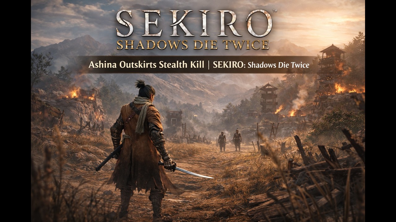 Ashina Outskirts Stealth Kill | SEKIRO: Shadows Die Twice