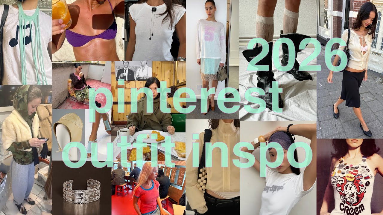 my 2026 pinterest board fashion inspo