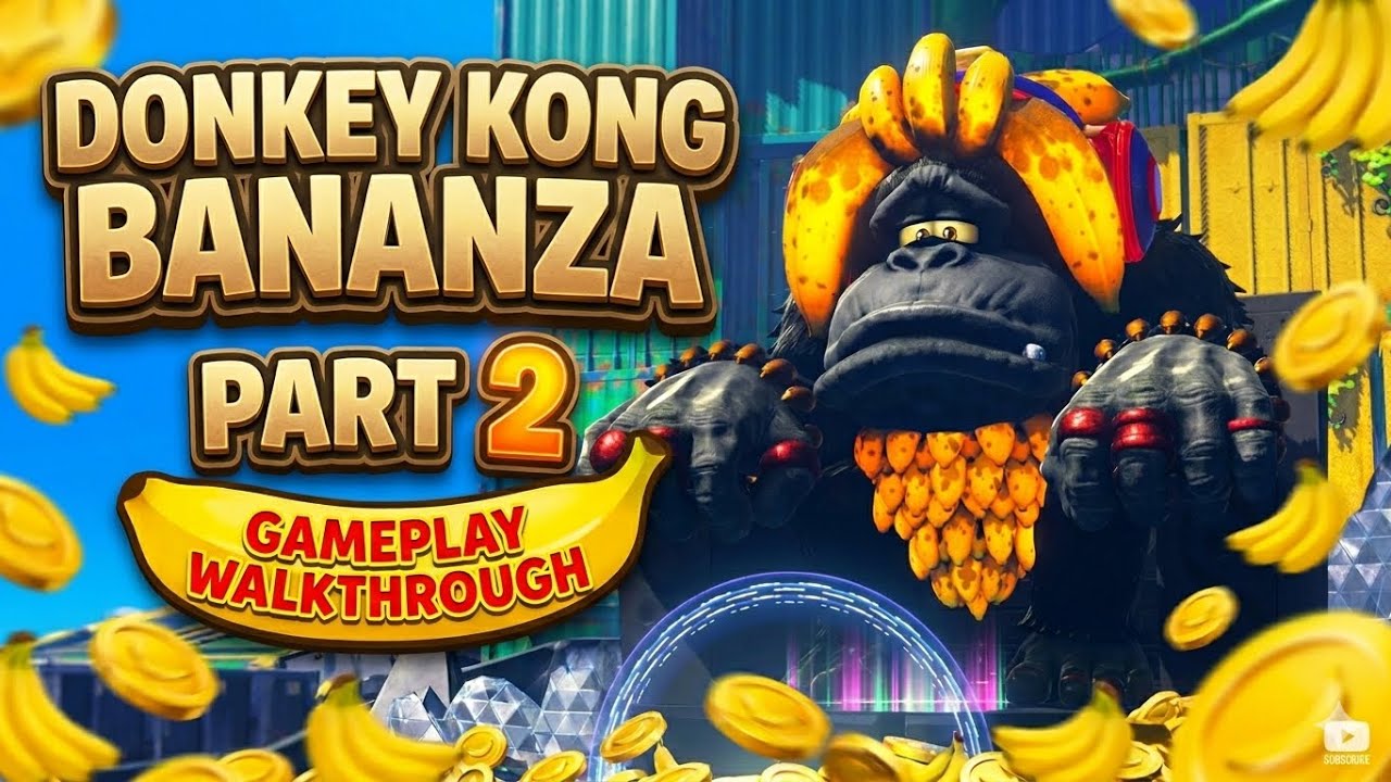 Donkey Kong Bananza Part 2 Walkthrough Gameplay - Nintendo Switch 2