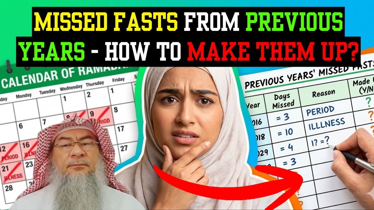 Missed fasts from previous years, how to make them up? #fast #ramadan #fasting #islam #assimalhakeem