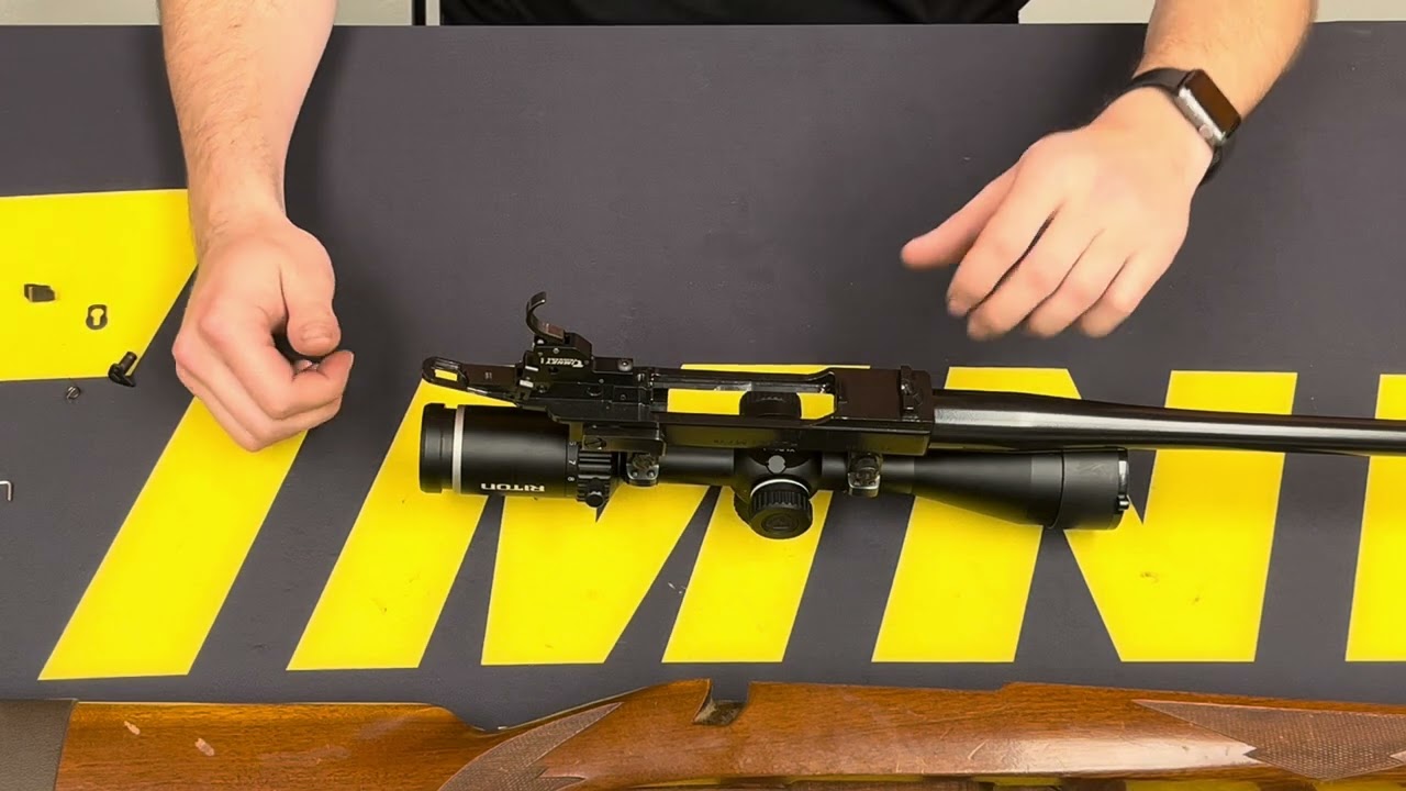Ruger M77 Tang Safety Installation Video