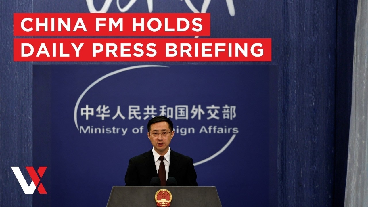 LIVE | China's Foreign Ministry Press Conference Highlights Diplomatic Priorities | VERTEX