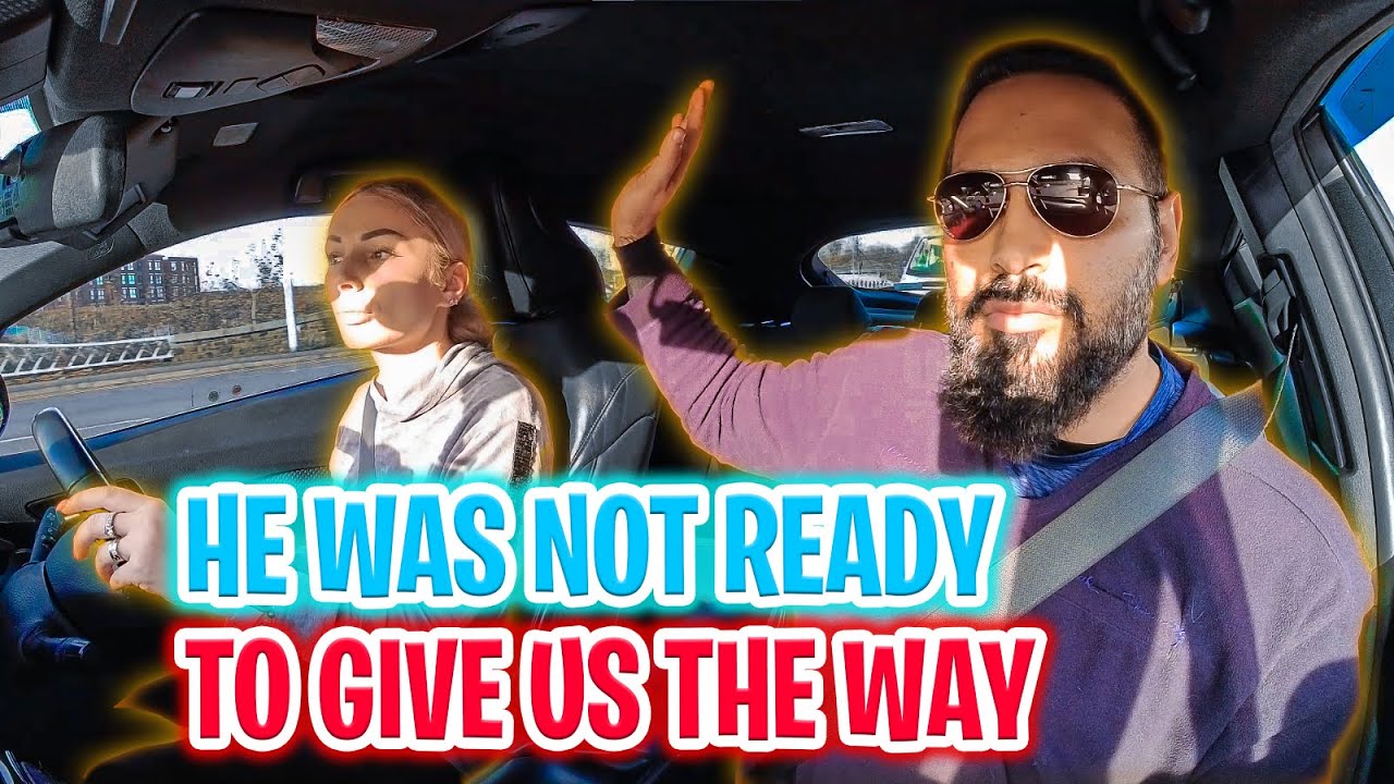 He Was Not Ready to Give us the Way | Mock Test | Raja Driving School