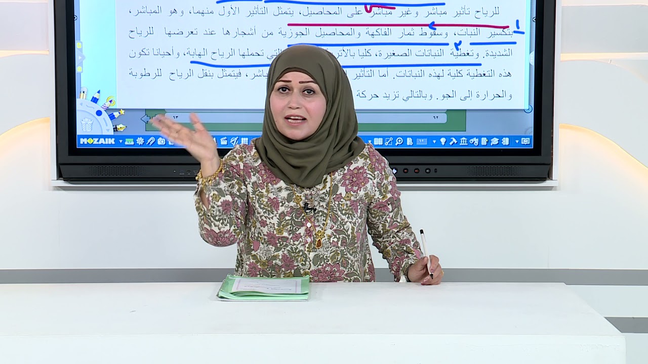 الجغرافية - السادس الادبي , الفصل الثالث , المقومات الطبيعية للزراعة