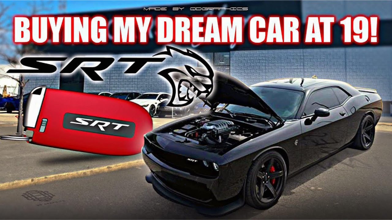BUYING MY DREAM CAR AT 19! (HELLCAT CHALLENGER) MUST WATCH