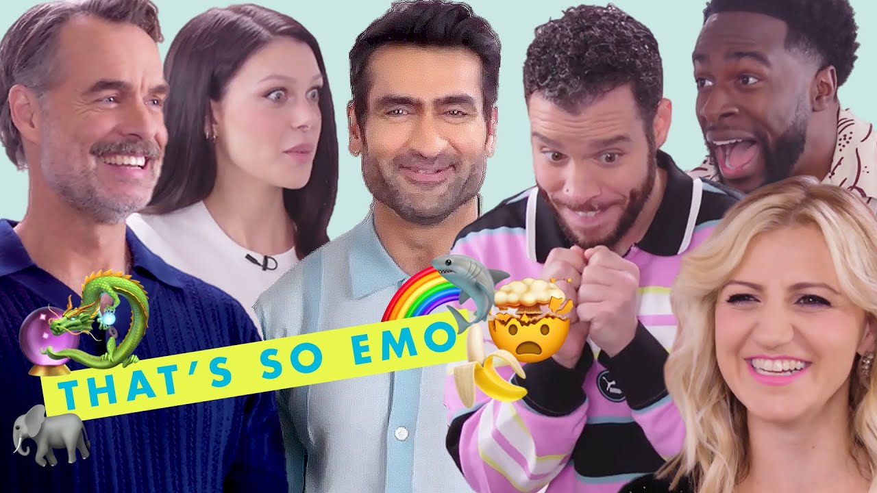 Welcome to Chippendales Stars COMPETE In An Emoji Charade War | That's So Emo | Cosmopolitan