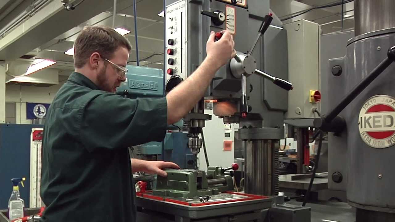 Operating A Drill Press