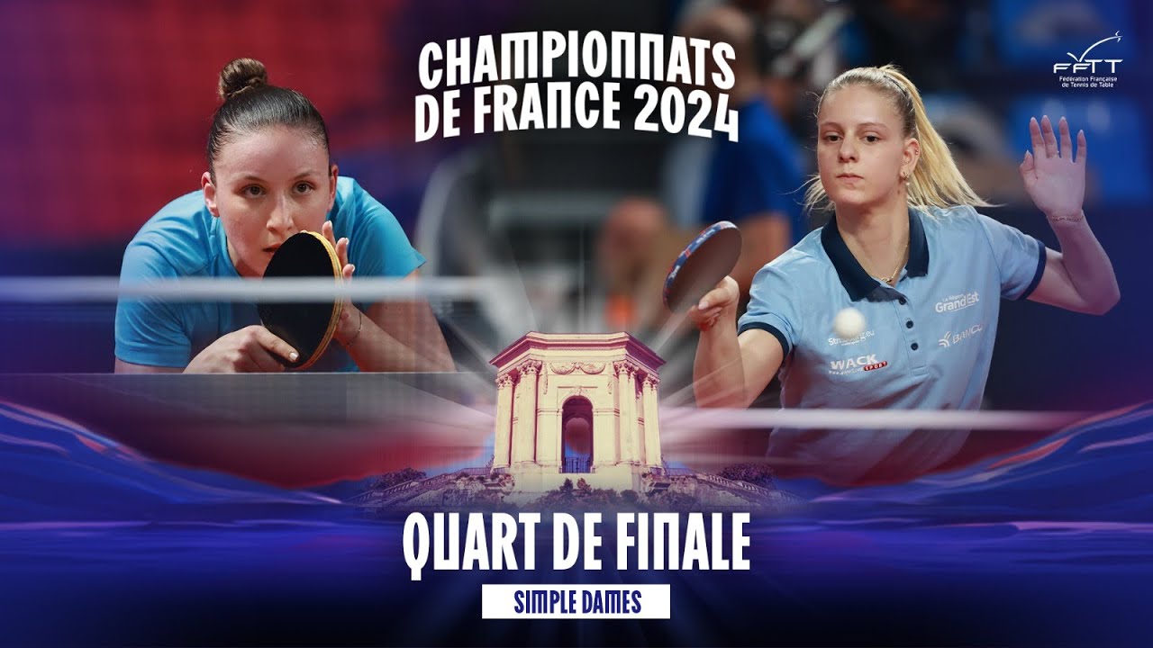 ZARIF Audrey vs LUTZ Charlotte | 1/4 | FRANCE