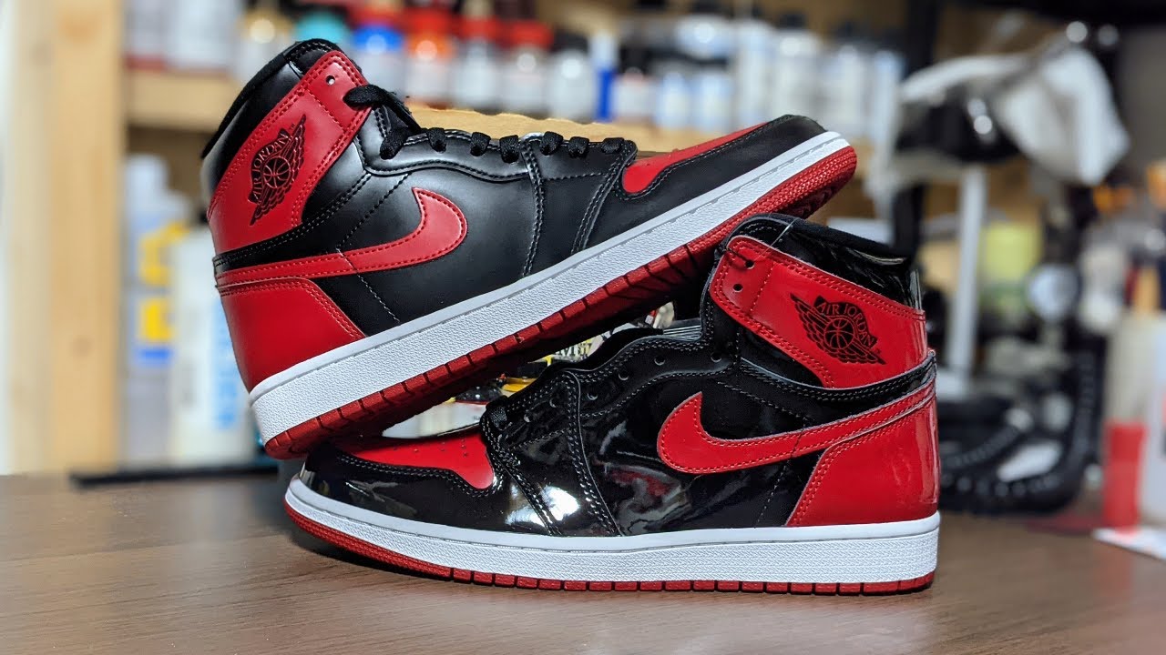 JORDAN1 Patent Bred をMatte Custom