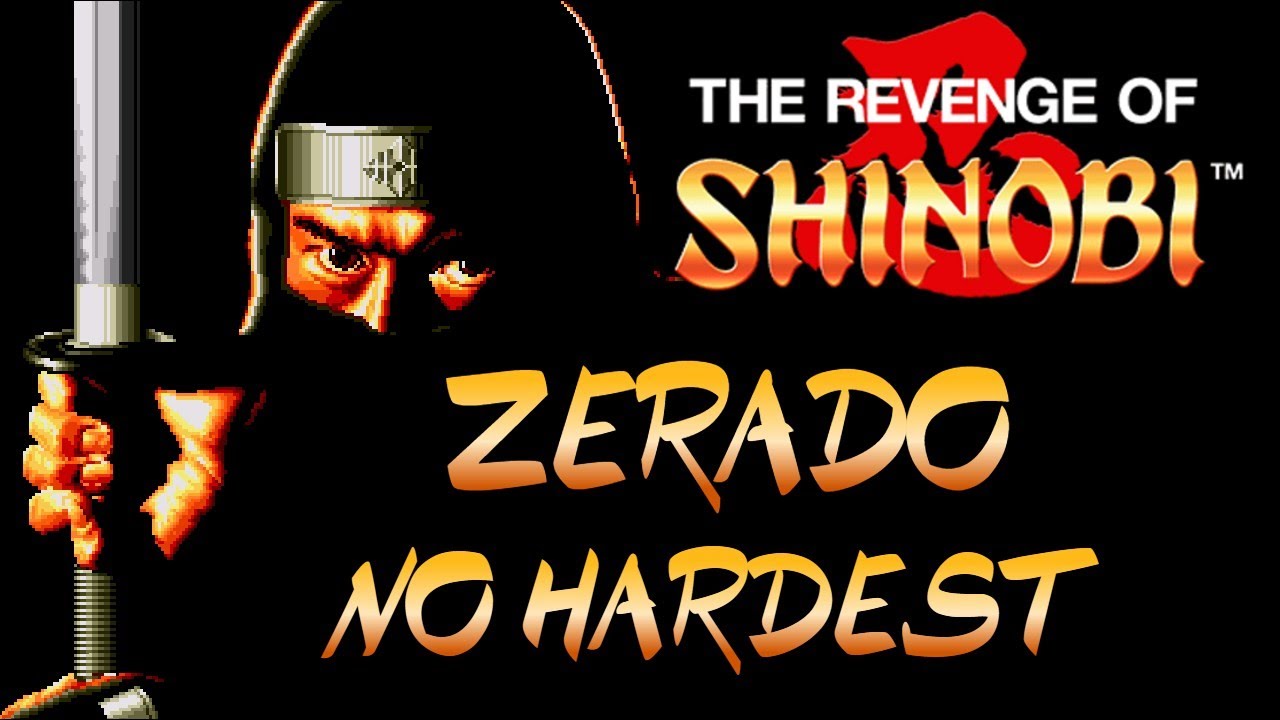The Revenge of Shinobi - ZERADO no HARDEST - Ninja do Mega Drive