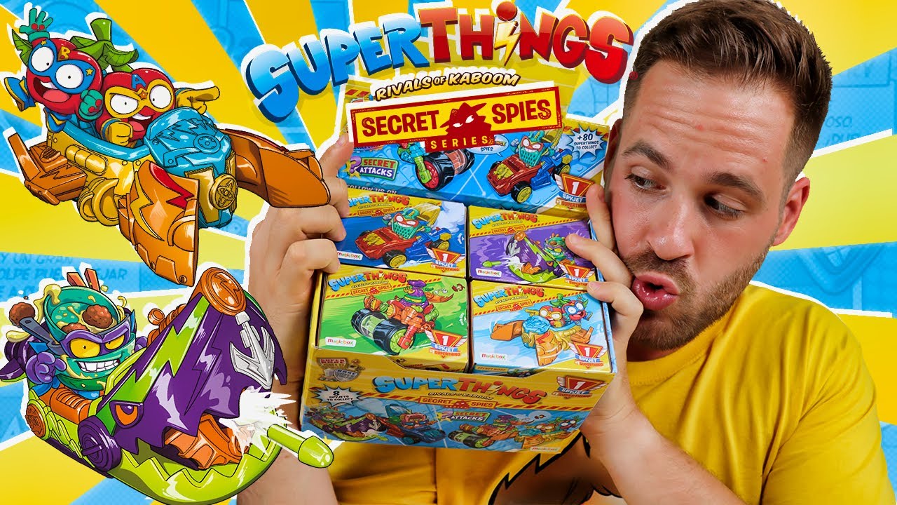 SuperThings Secret Spies UNBOXING CAJA 8 SPYJETS en Pe Toys