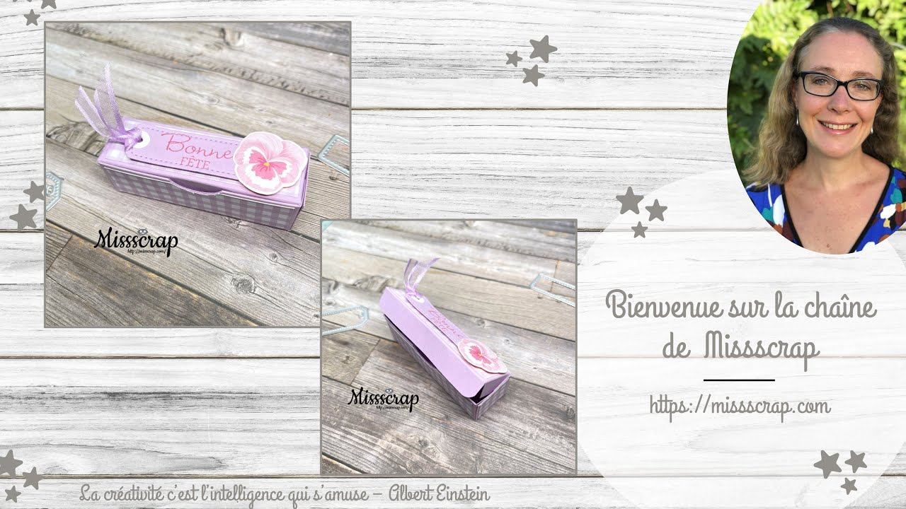 Live FB #91: lipstick box / boîte à rouge à lèvres