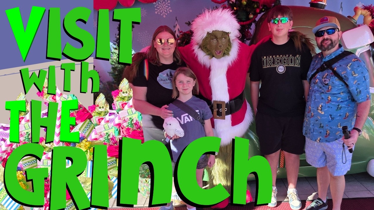 Universal Studios Day 2 - Grinch Meet & Greet - Harry Potter - Simpsons - Waterworld