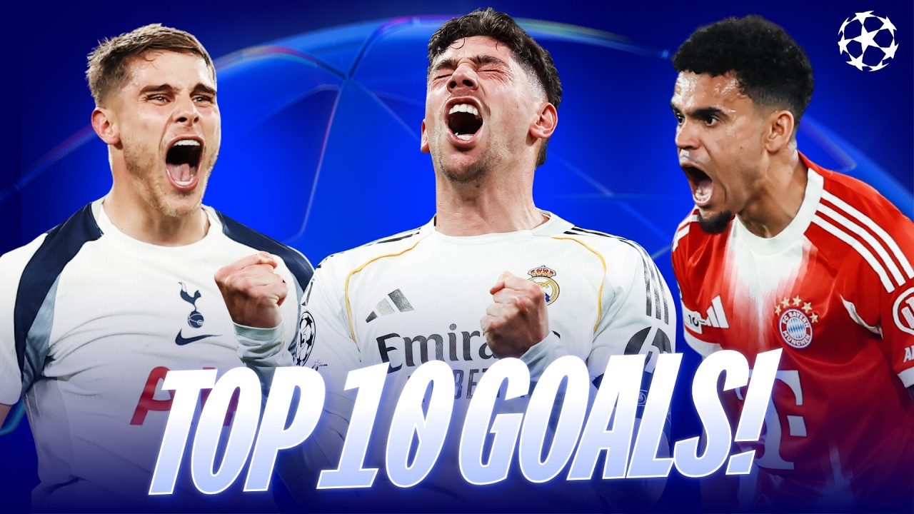 Top 10 BEST Champions League Goals of 2025/26!