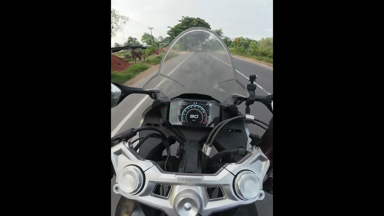 Cf Moto 300SR Top Speed (Gear To Gear) #cfmoto #automobile #topspeed #cfmito300SR #motovlog