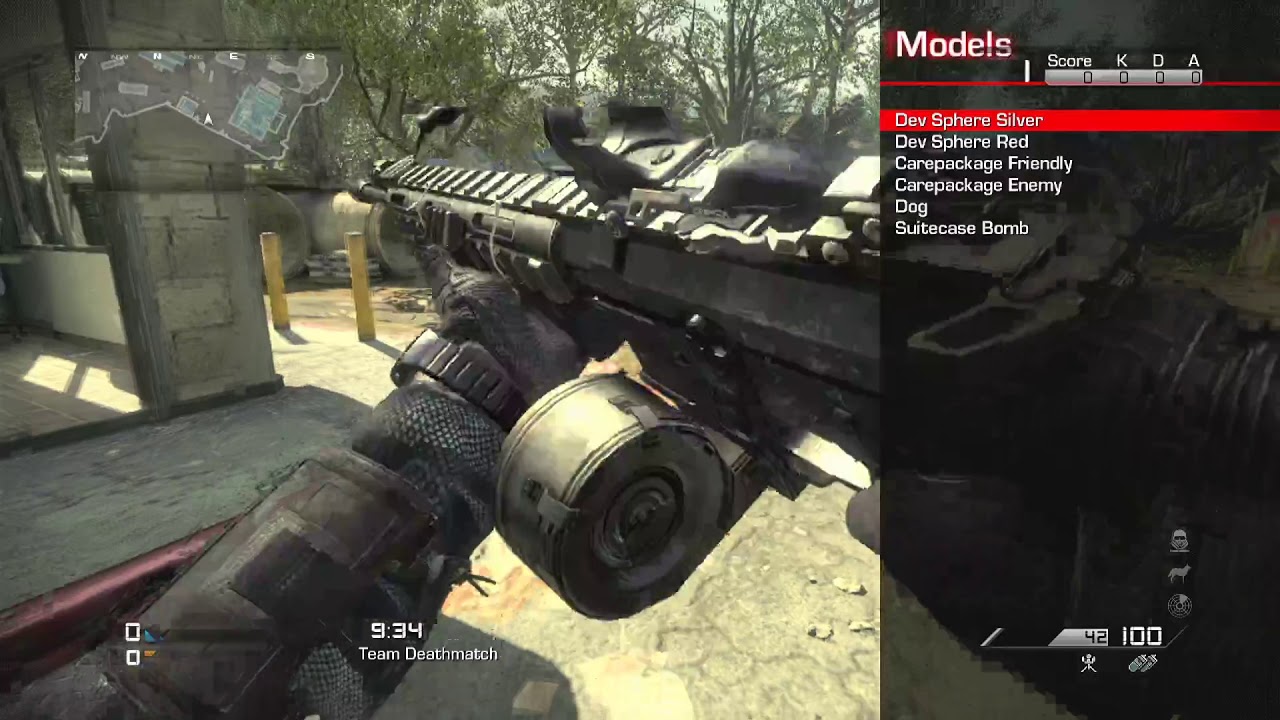 COD Ghosts medakas menu with download (XBOXRGH)
