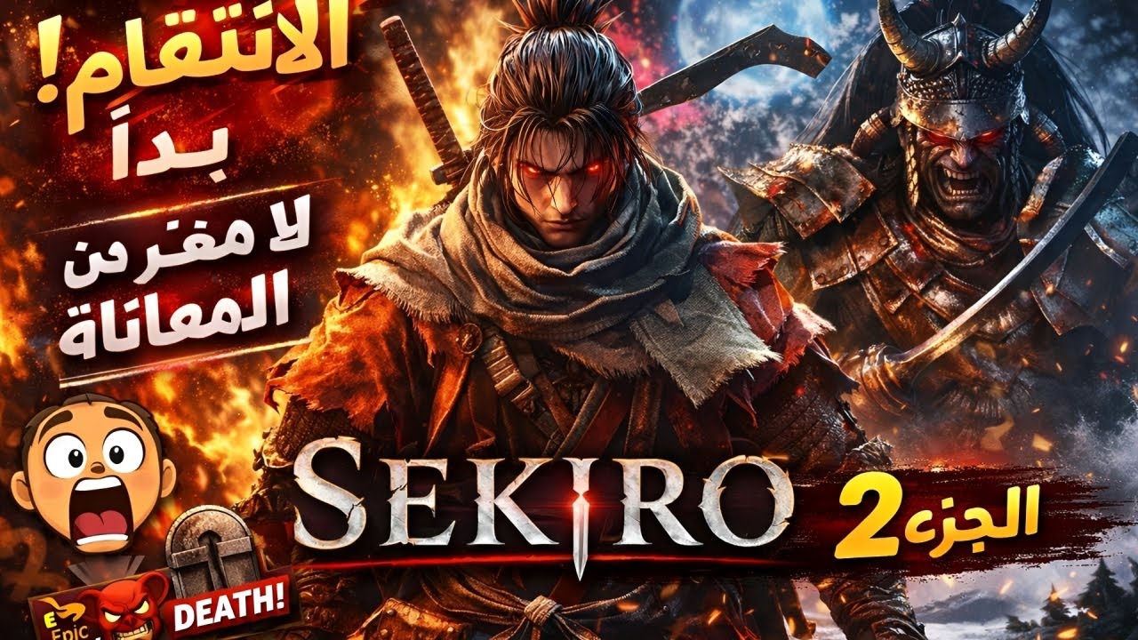 Sekiro الجزء 2 ⚔️ المعاناة الحقيقية تبدأ الآن! | بث مباشر