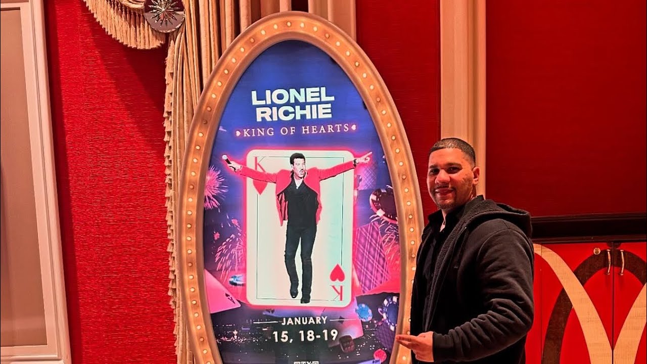 Lionel Richie Encore Theater at Wynn Las Vegas Nevada 2025 **40** 🎉