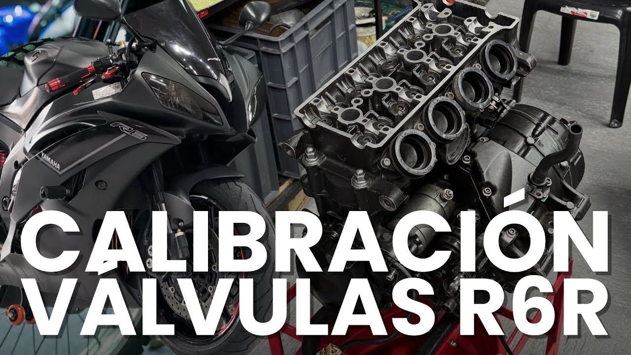 Cómo Calibrar las Válvulas de una Yamaha R6R | Explicado por un Mecánico Experto