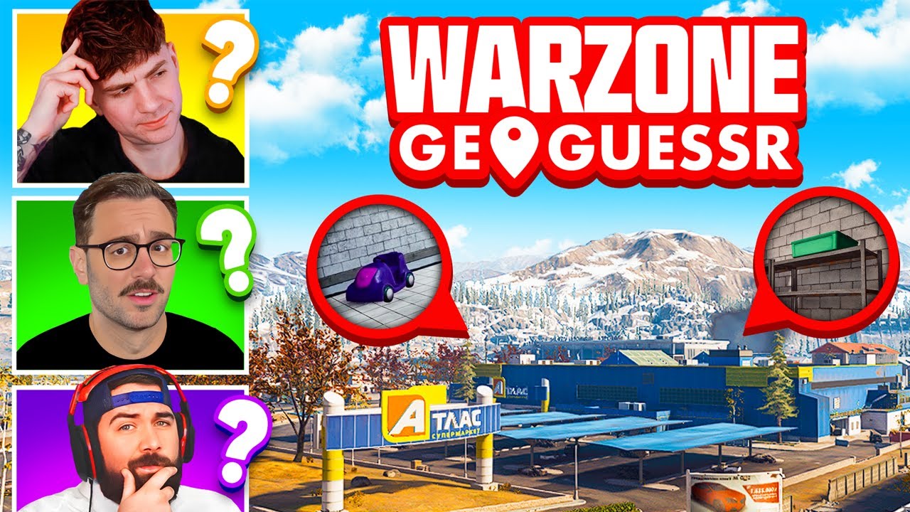 We Tried Call of Duty GeoGuessr! (Verdansk Edition)