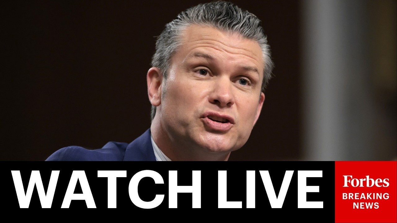 LIVE: Pete Hegseth Testifies Before The Senate Amidst The Iran War