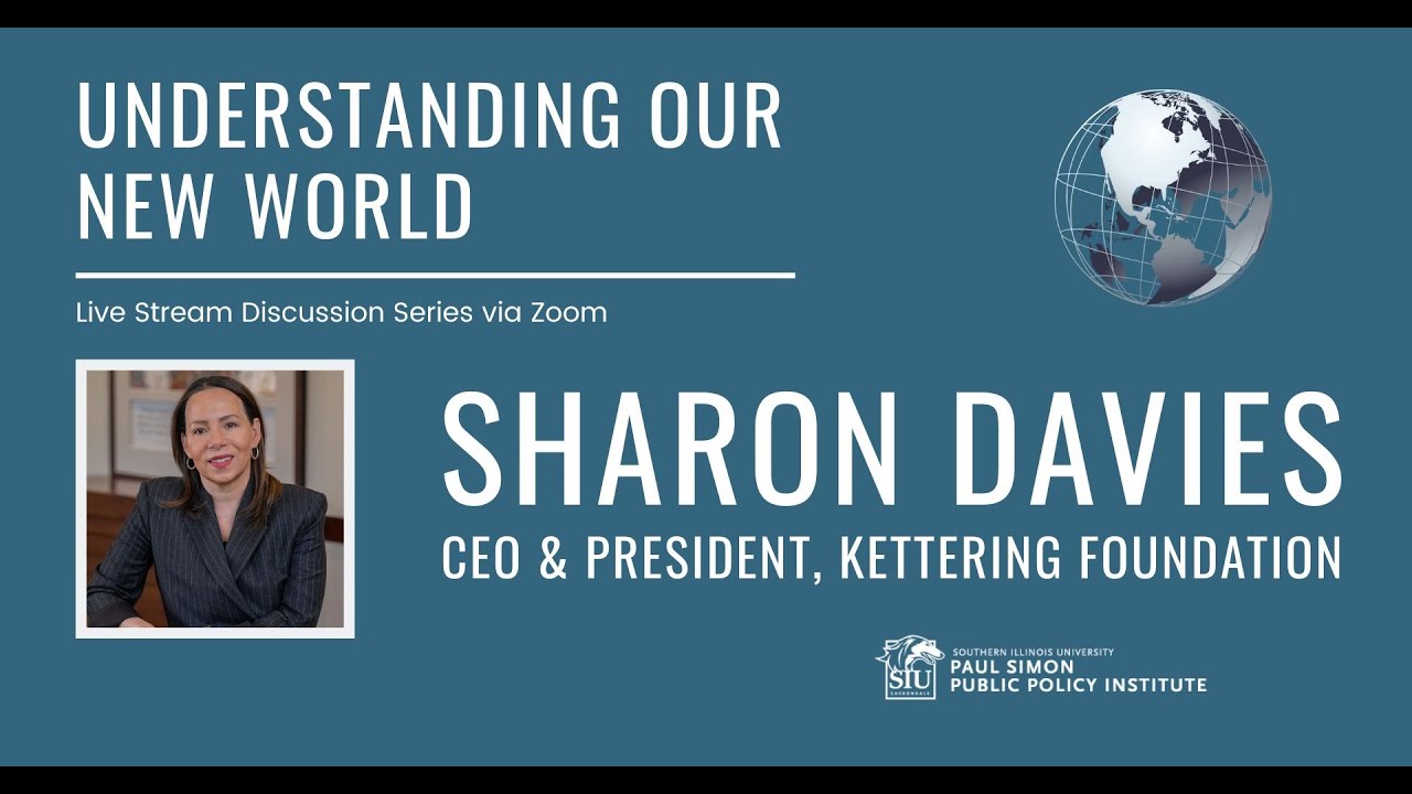 Understanding Our New World - Sharon Davies