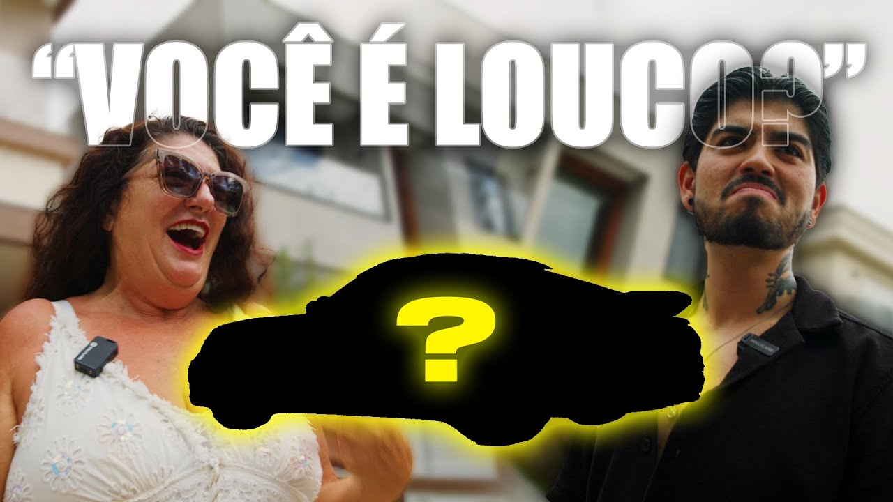 Comprei um carro de +1 MILHÃO e essa foi a reação dela!