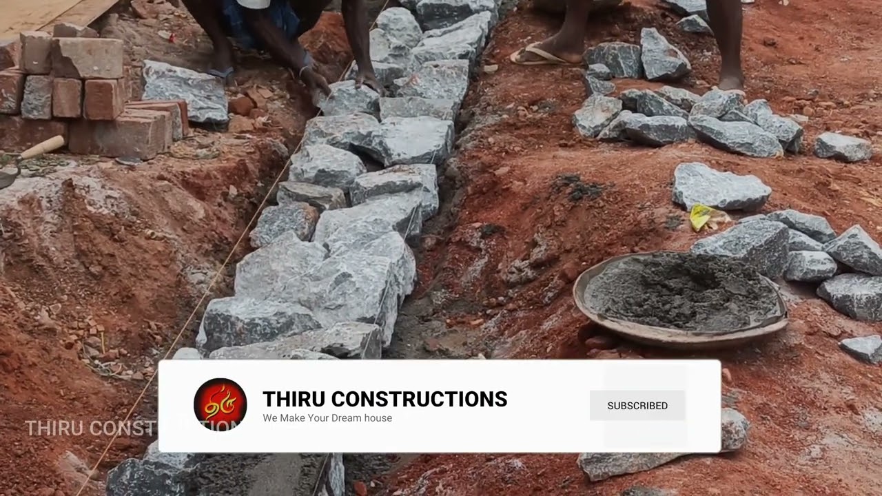 R.R Masonry work The stones are arranged by roughly dressing or chiseling them without any layers/