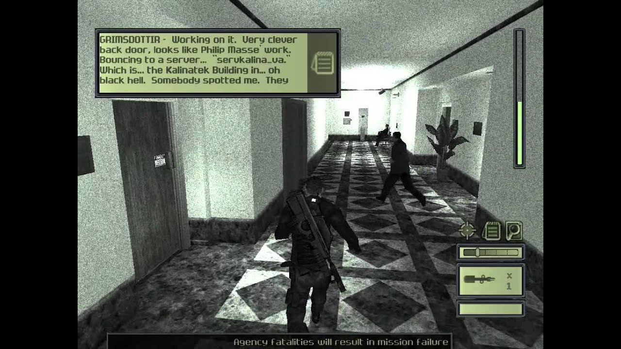 Splinter Cell Speedrun - M5 CIA HQ *improved*