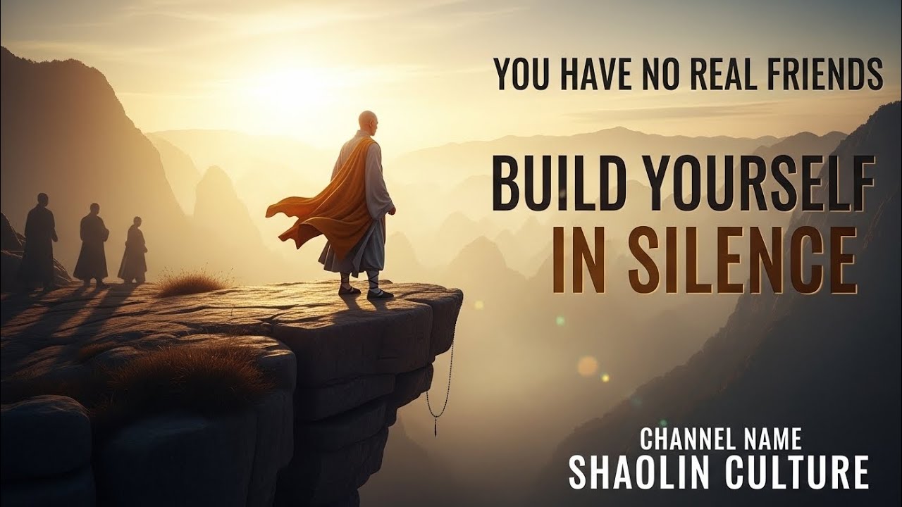 You Have No Real Friends – Build Yourself in Silence | Shaolin Master Motivational Speech