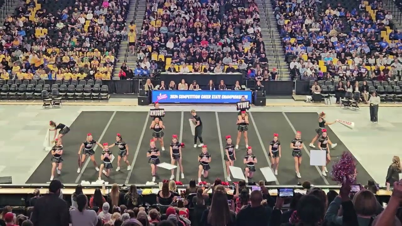 Cave Spring High School 3A at VHSL Cheer Championships 2024 2nd Round