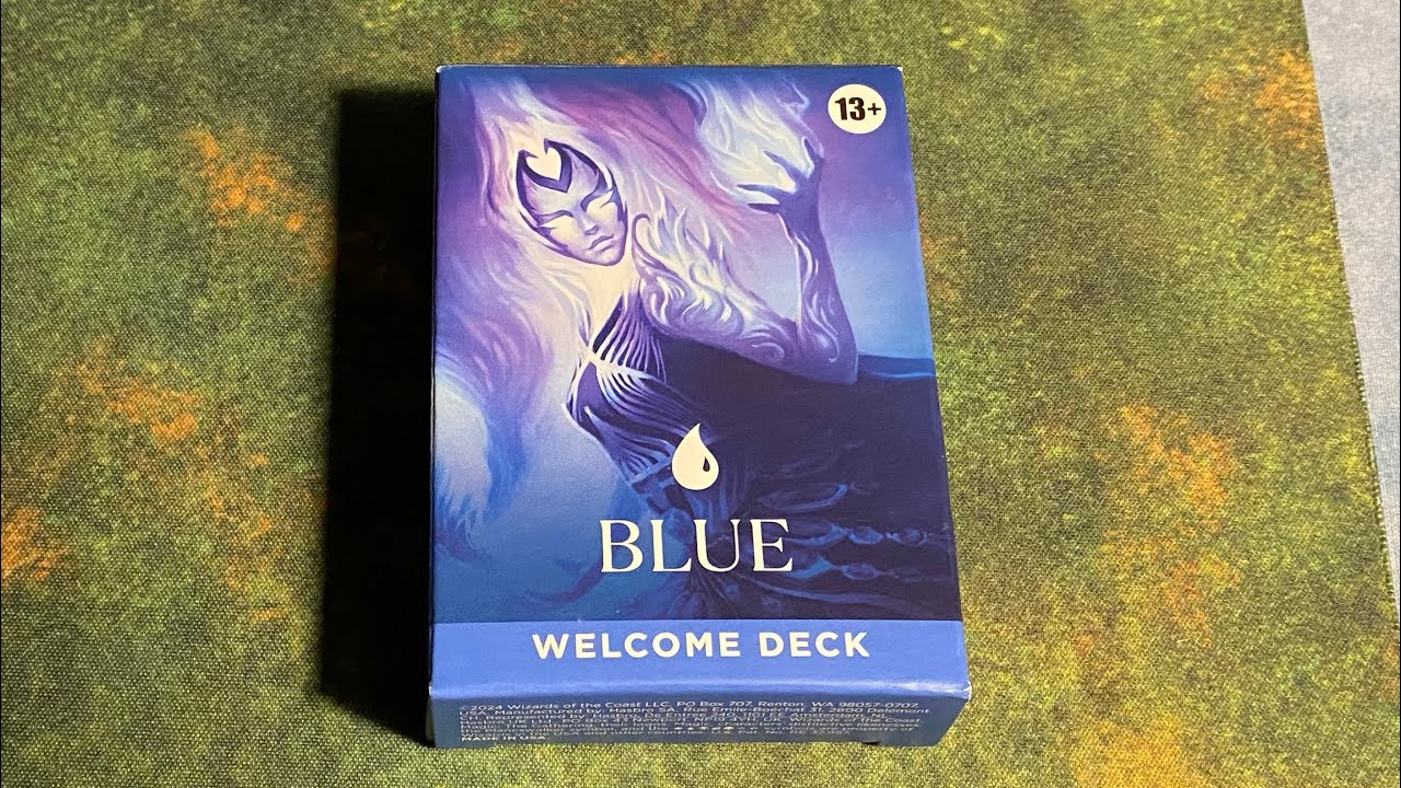MtG Blue Welcome Deck!