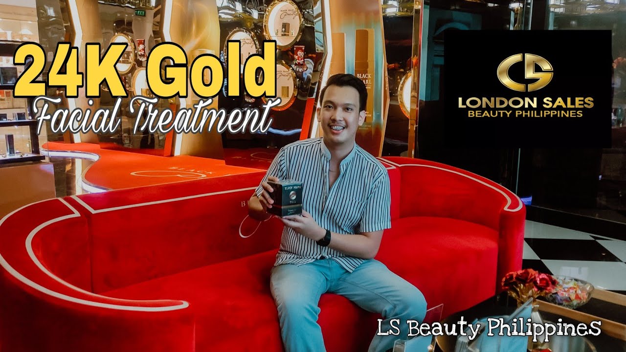 24K Gold Facial Treatment | LS Beauty Ph (Black Pearl Prestige) ✨