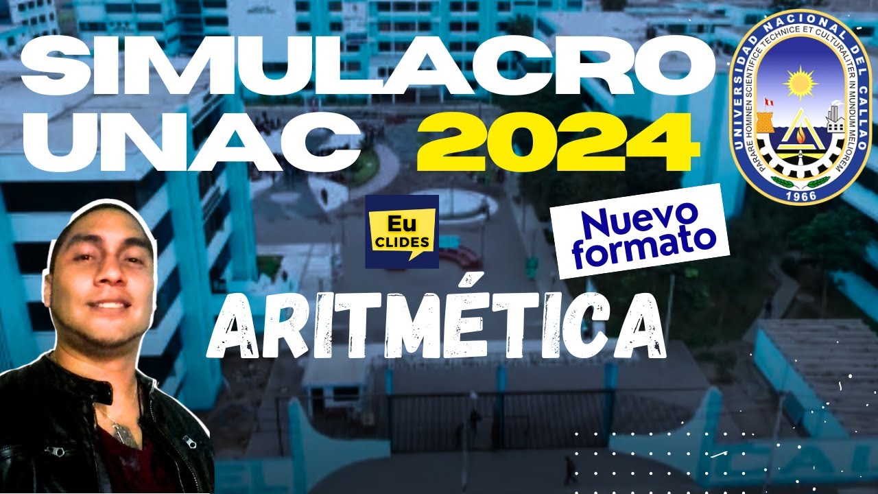 🔴 Solucionario de ARITMÉTICA Simulacro Universidad Nacional del Callao 2024 2