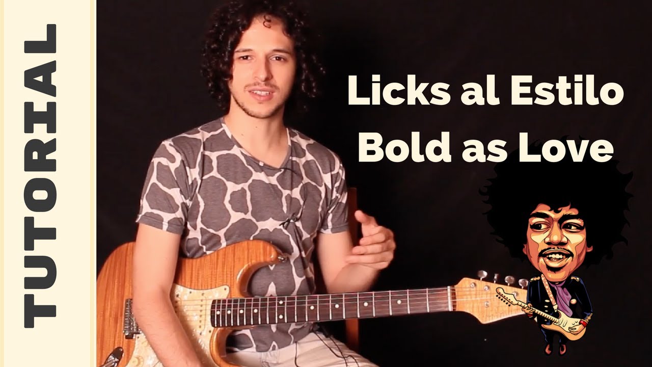 Aprende a Tocar Como Jimi Hendrix - Licks Con Acordes al estilo Bold As Love