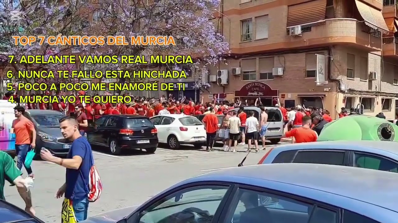 TOP 7 CÁNTICOS DEL REAL MURCIA CF SAD