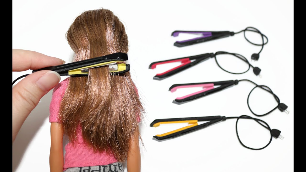 DIY Miniature Craft - Mini Hair Straightener