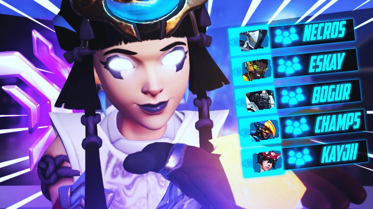 CHAMPION Overwatch Players Fear This Team... (Top 500 Kiriko)