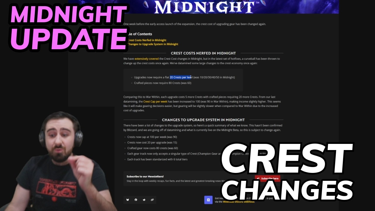 Crests Changed Again: Midnight Update!