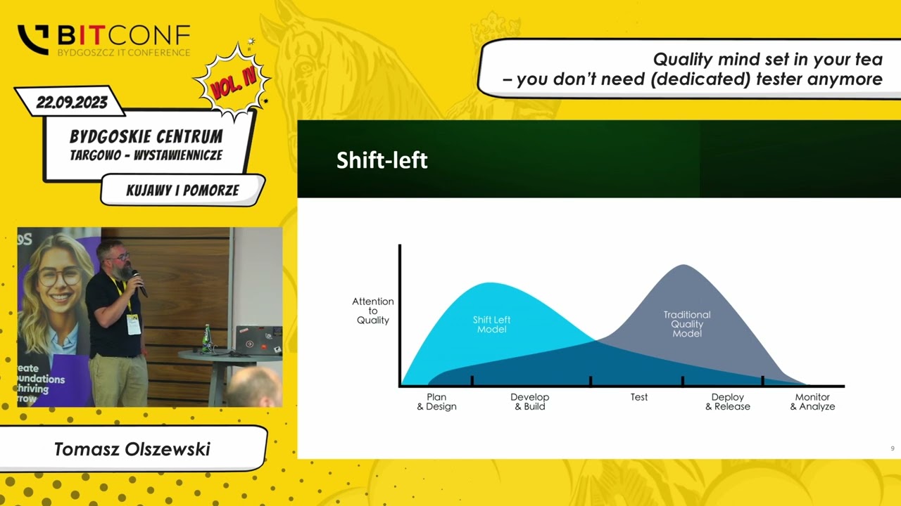 bITconf 2023 - [Tomasz Olszewski] Quality mind set in your team – you don’t need (dedicated)...