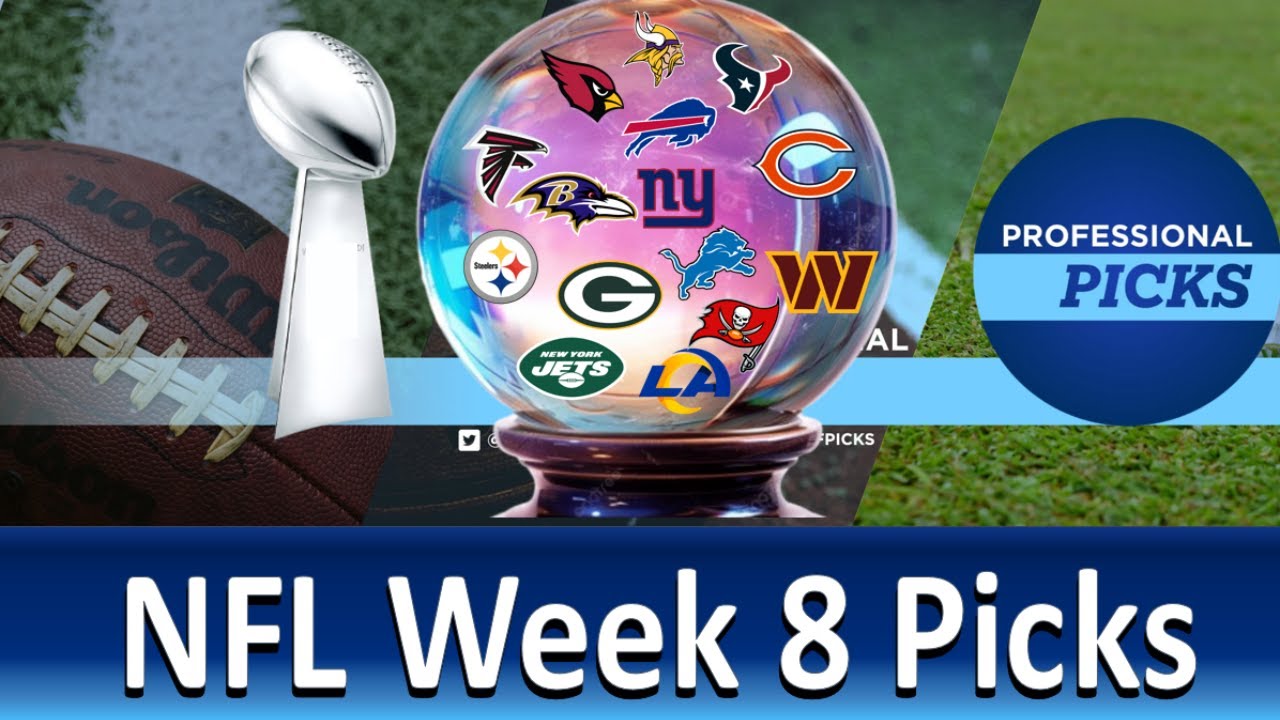 NFL Week 8 Predictions | 2025 NFL Picks and Odds
