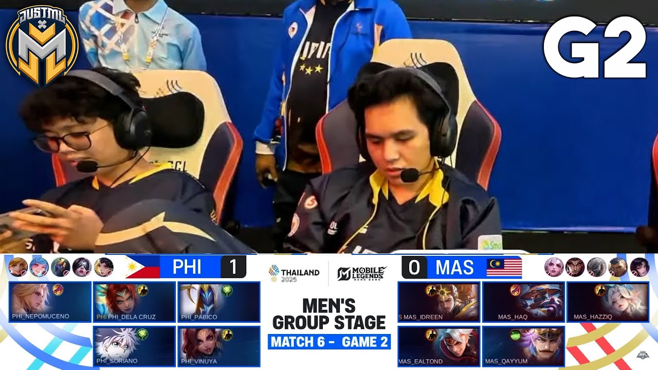TEAM PH vs TEAM MY | Game 2 | SEA Games 2025